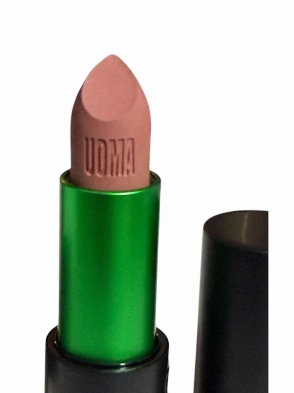 Uoma Beauty Badass Icon Matte Lipstick in Maya NIB Rosy Brown Shade